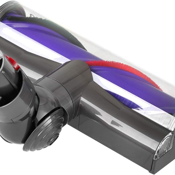 Dyson V10 V12 Cyclone Cordless Vacuum Cleaner Direct Drive Turbine Head Floor Tool, Gray and Purple