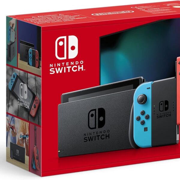 Nintendo Switch Portable Game Console 15.8 cm (6.2") 32 GB Touchscreen WiFi Blue, Grey, Red