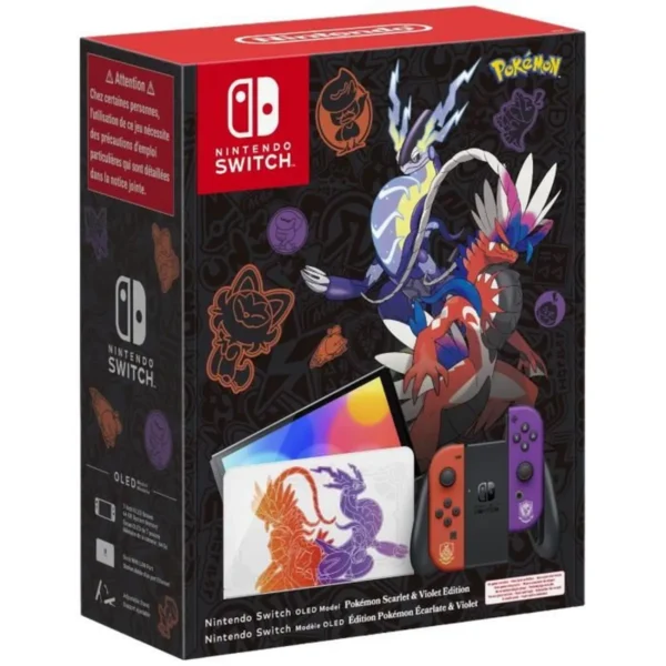 Nintendo Switch Console - OLED Model • Pokémon Violet & Scarlet Limited Edition